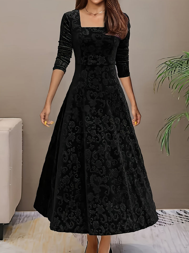 Nicola™ Elegant Velvet Dress