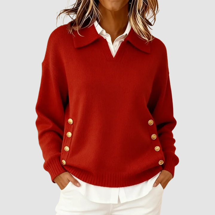Luisa™ Elegant Knitted Sweater