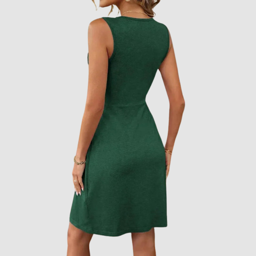 Kassy™ Elegant Twist Dress
