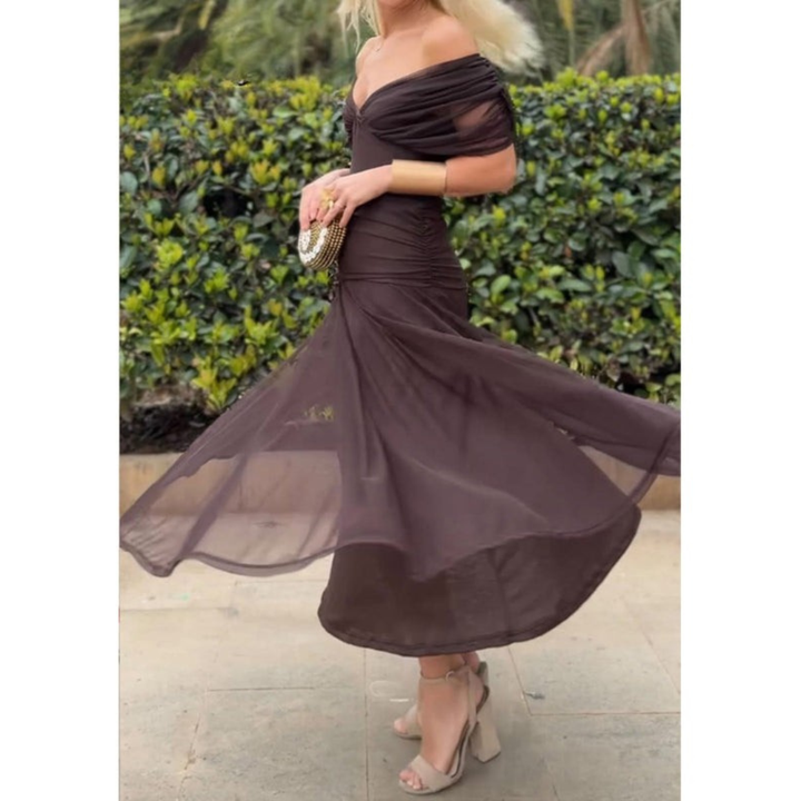 Breana™ Mesh Flower Dress