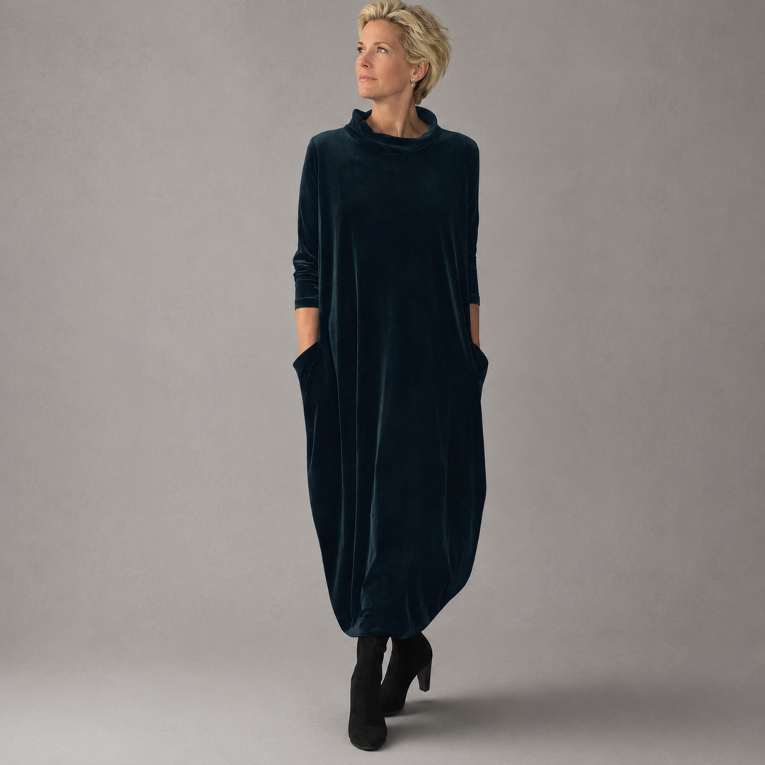 Eilene | Velvet Maxi Dress