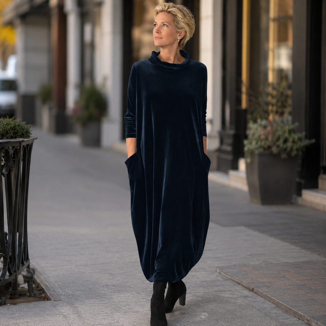 Eilene | Velvet Maxi Dress