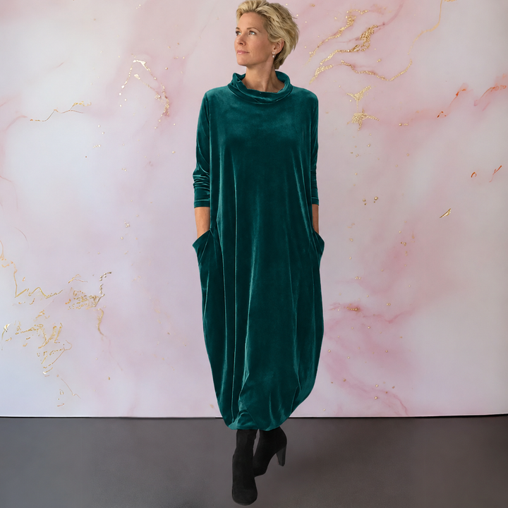 Eilene | Velvet Maxi Dress