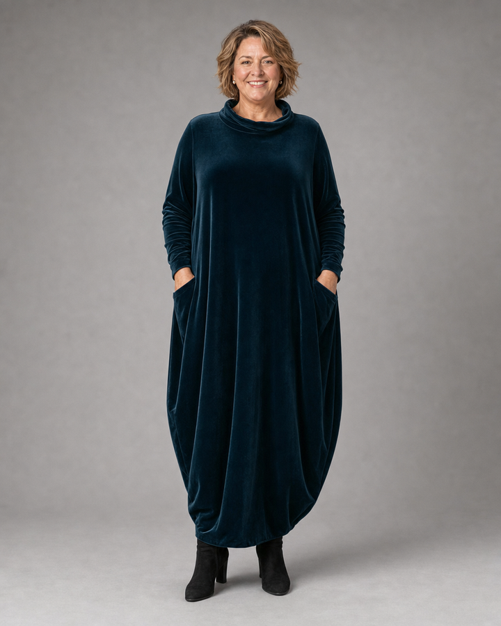 Eilene | Velvet Maxi Dress