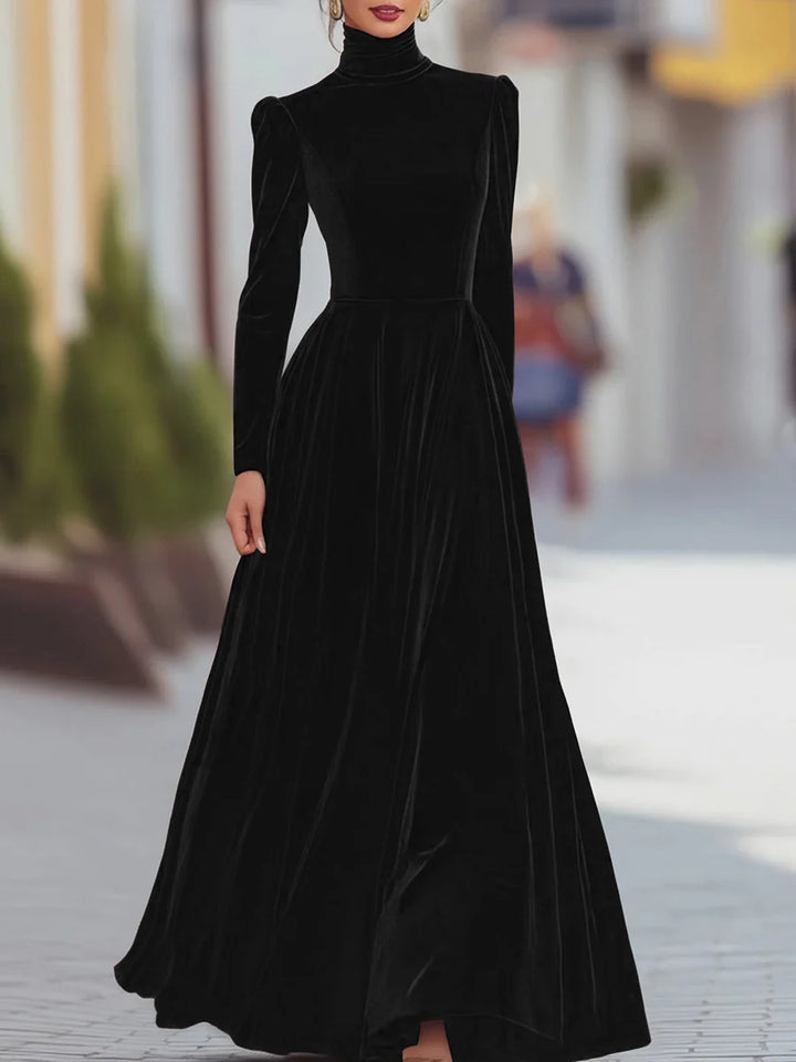 Terrie™ Elegant Velvet Dress