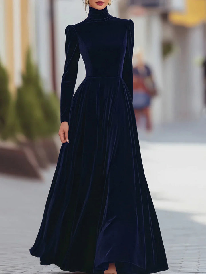 Terrie™ Elegant Velvet Dress