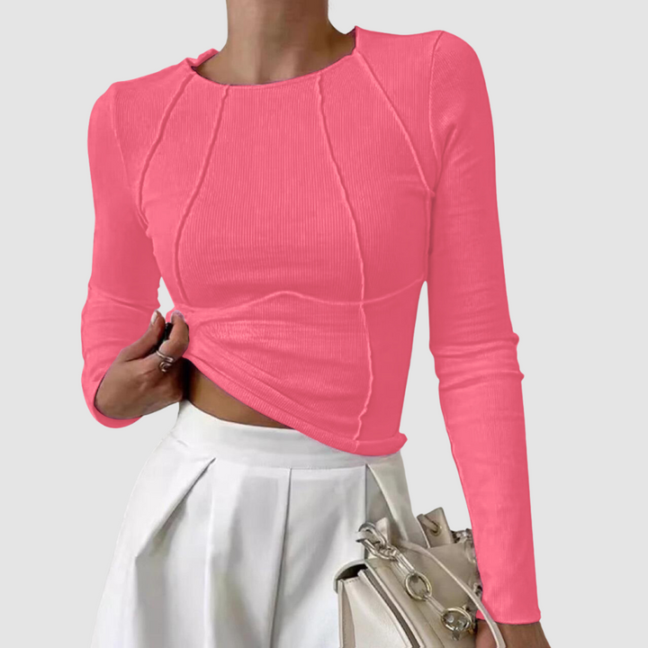 Denise™ Elegant Casual Long-Sleeve Top