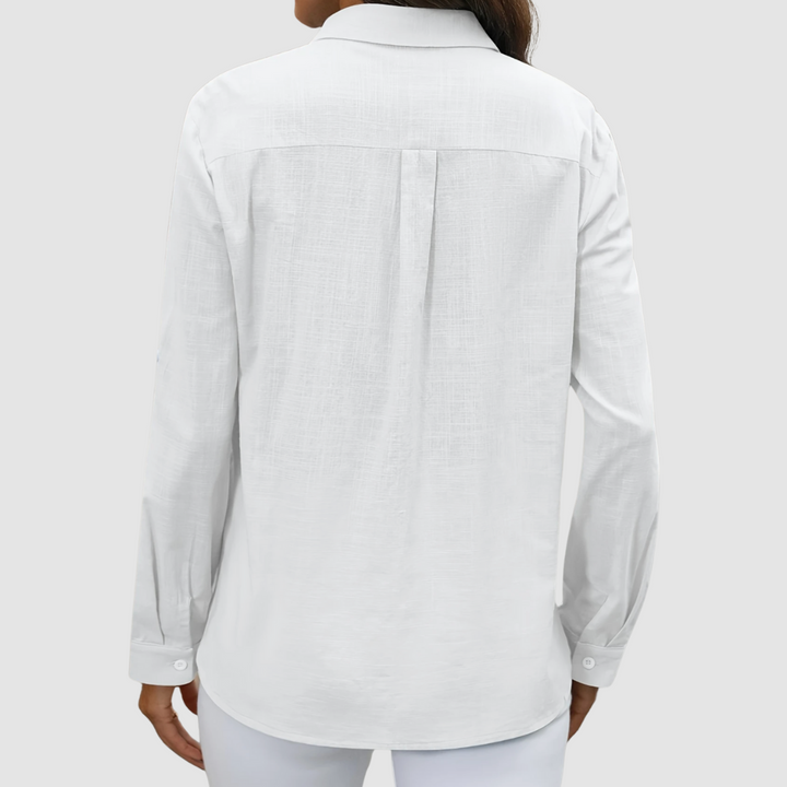 Celest™ Elegant pocket blouse
