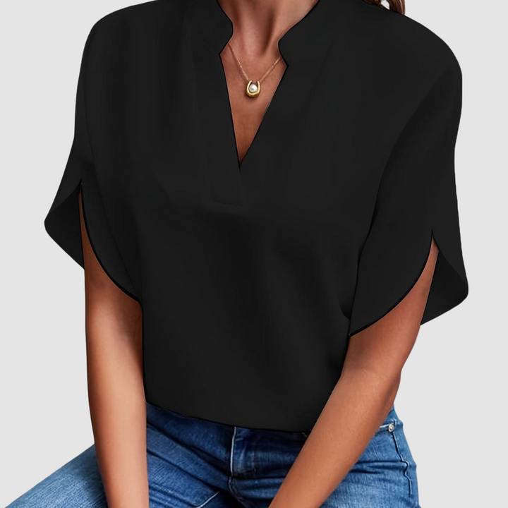Elain™ Draped Blouse