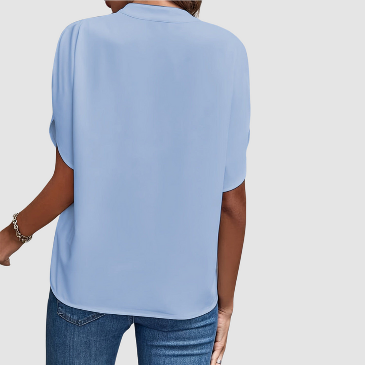 Elain™ Draped Blouse