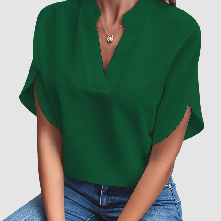 Elain™ Draped Blouse