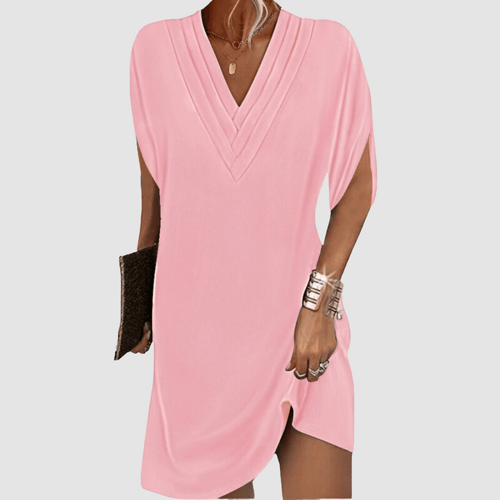 Alysa™ Elegant Half-Sleeve Dress