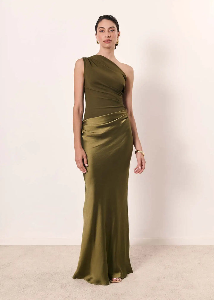 Seana™ One-Shoulder Maxi Dress
