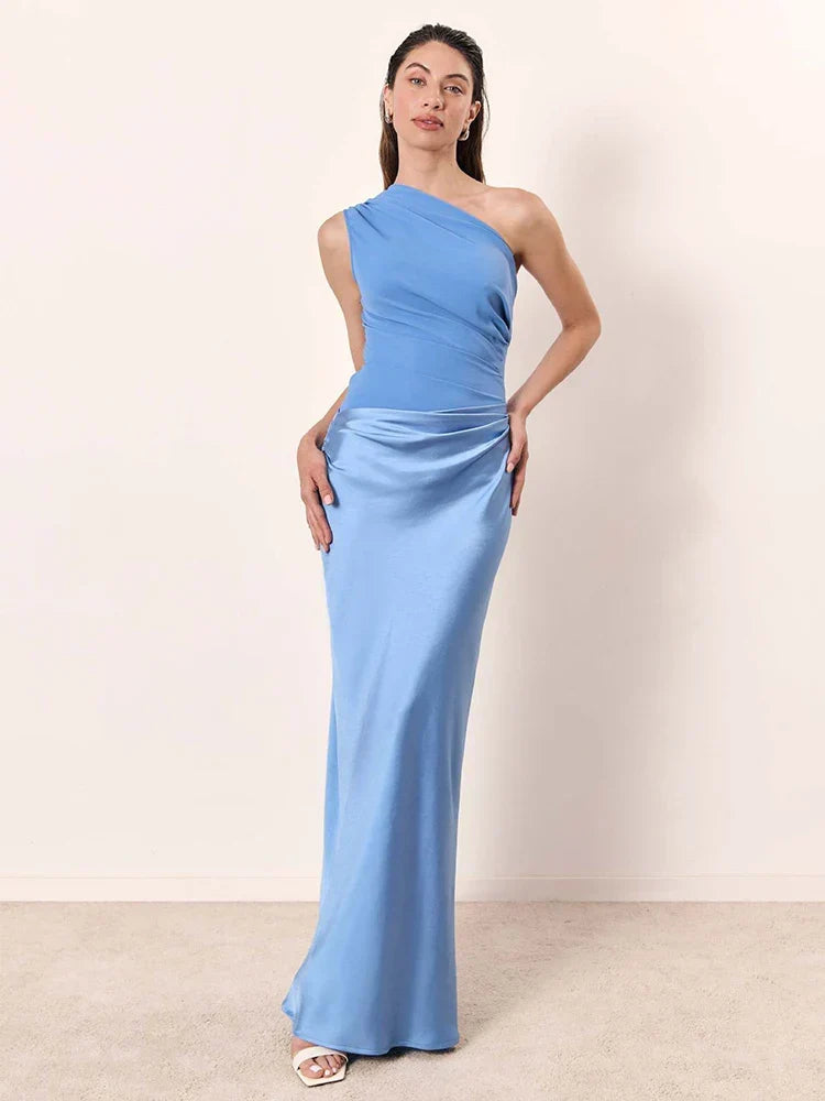 Seana™ One-Shoulder Maxi Dress