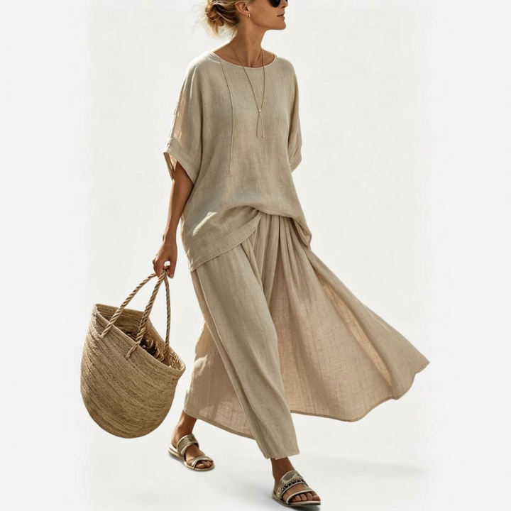 Margot™ Relaxed Top and Wide Skirt Set