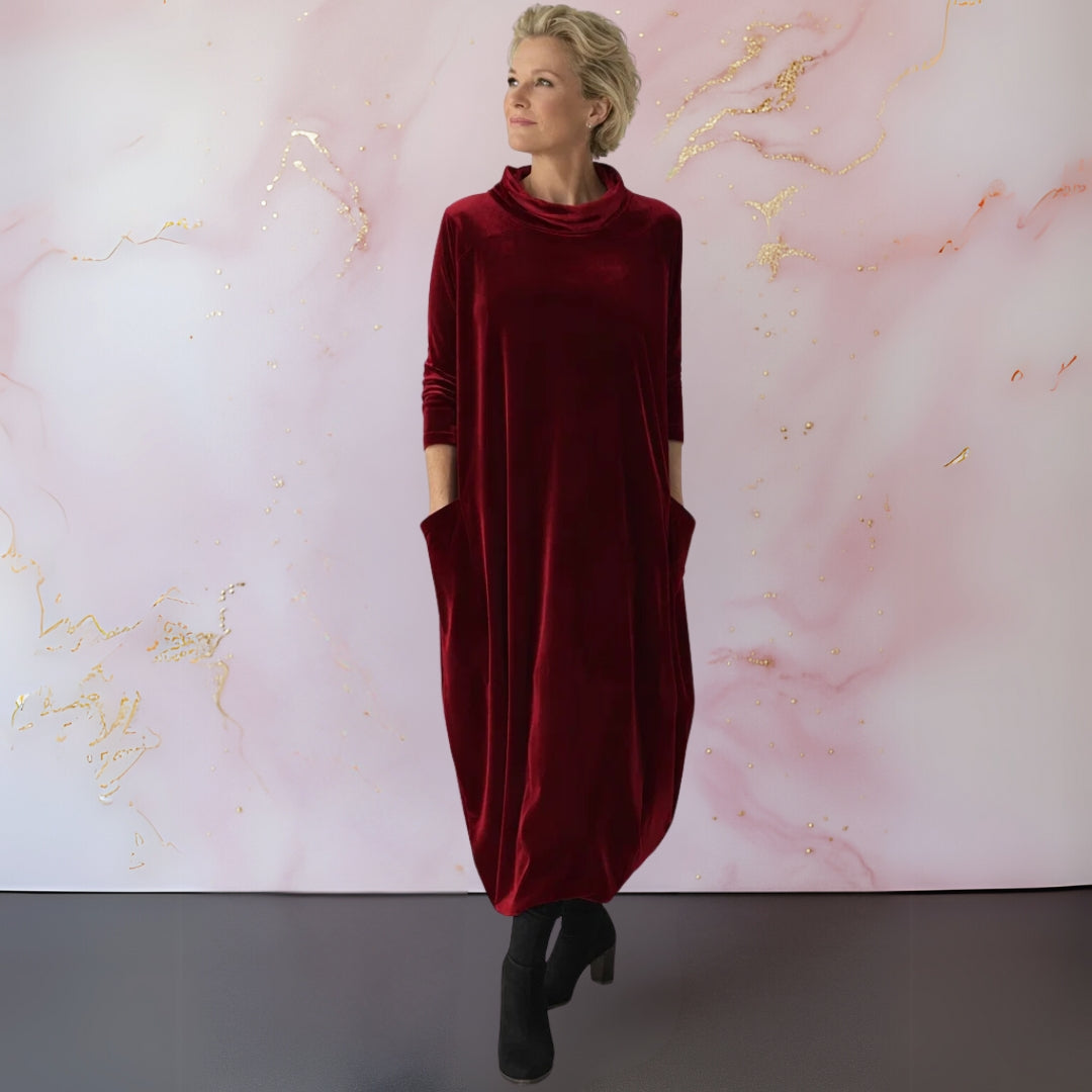 Eilene | Velvet Maxi Dress