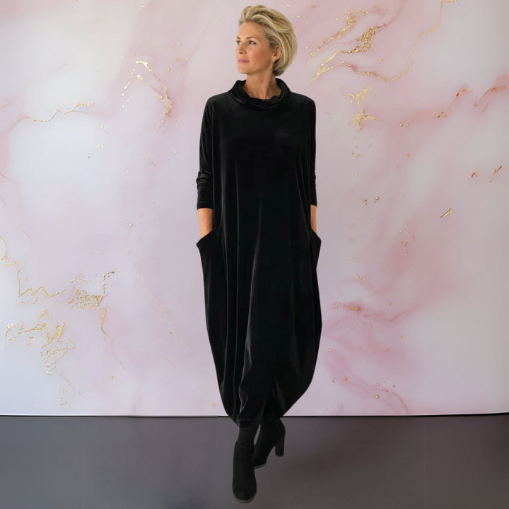Eilene | Velvet Maxi Dress