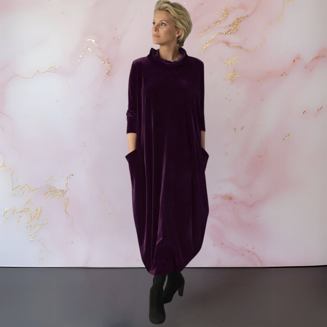 Eilene | Velvet Maxi Dress