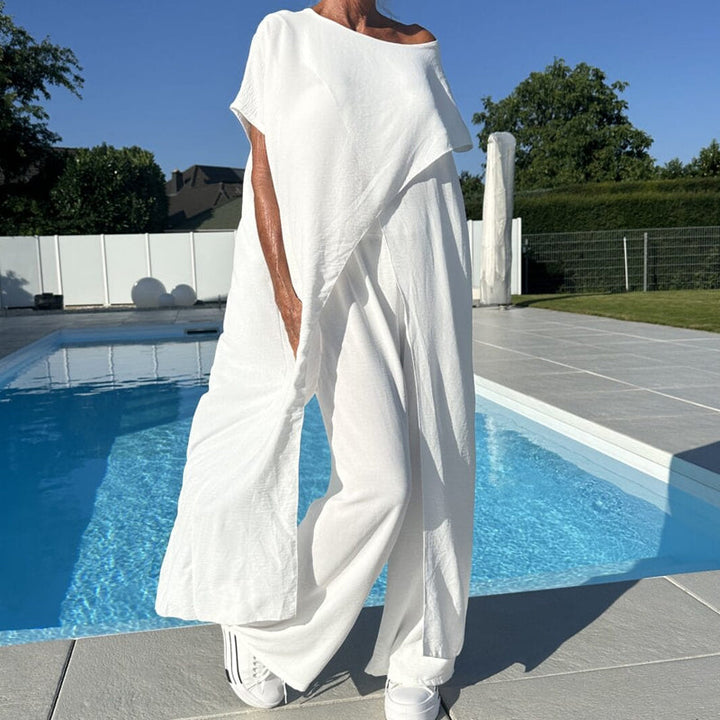 Gabbie™ Elegant Off-Shoulder Two-Piece Set