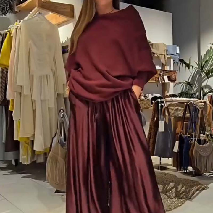 Georgina™ Elegant Off-Shoulder Set
