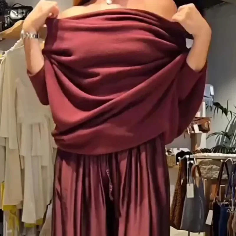 Georgina™ Elegant Off-Shoulder Set